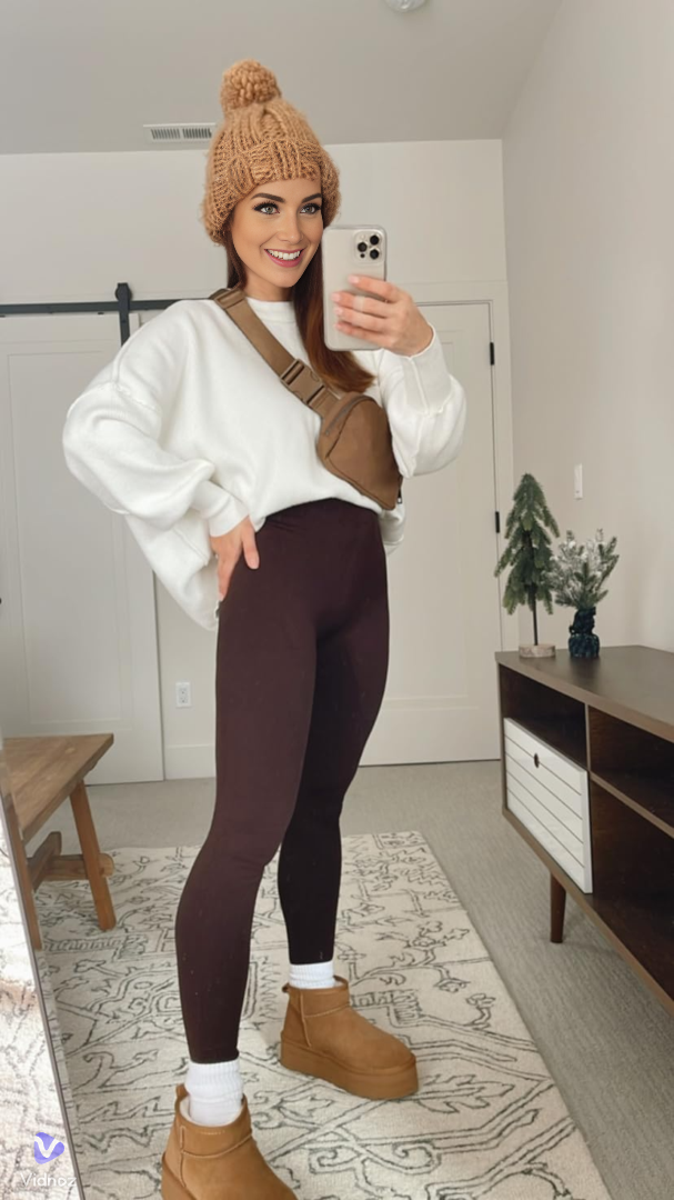 Anna - Leggings Til Vinterkomfort Og Stil