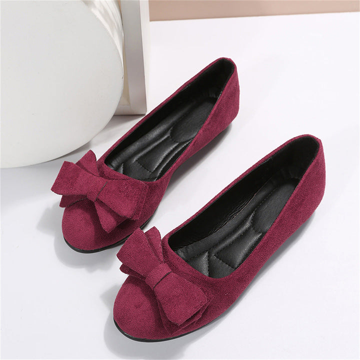 Karla - Elegante Ballerina Flats Med Stilfuld Sløjfedetalje