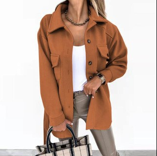 Agnes | Dames Casual Skjortejakke | Oversized