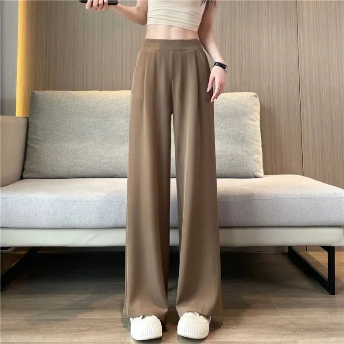 Bremen | Dame Oversized Sommerbukser | Grå