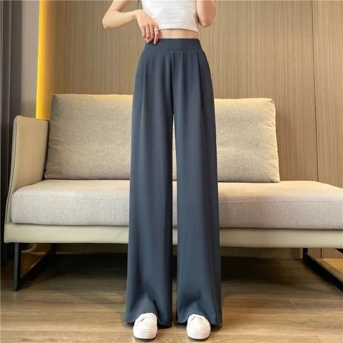Bremen | Dame Oversized Sommerbukser | Grå