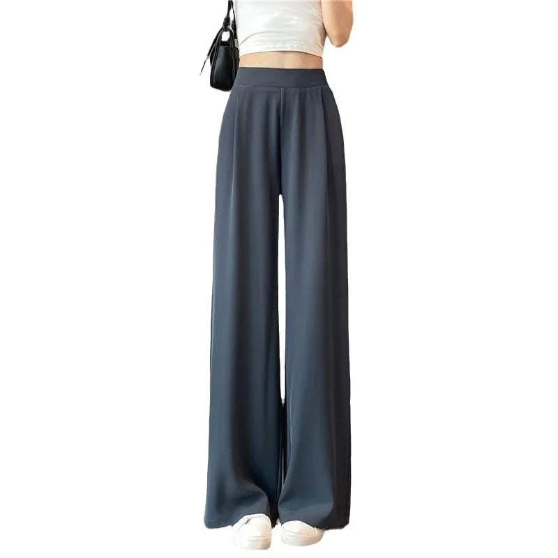 Bremen | Dame Oversized Sommerbukser | Grå