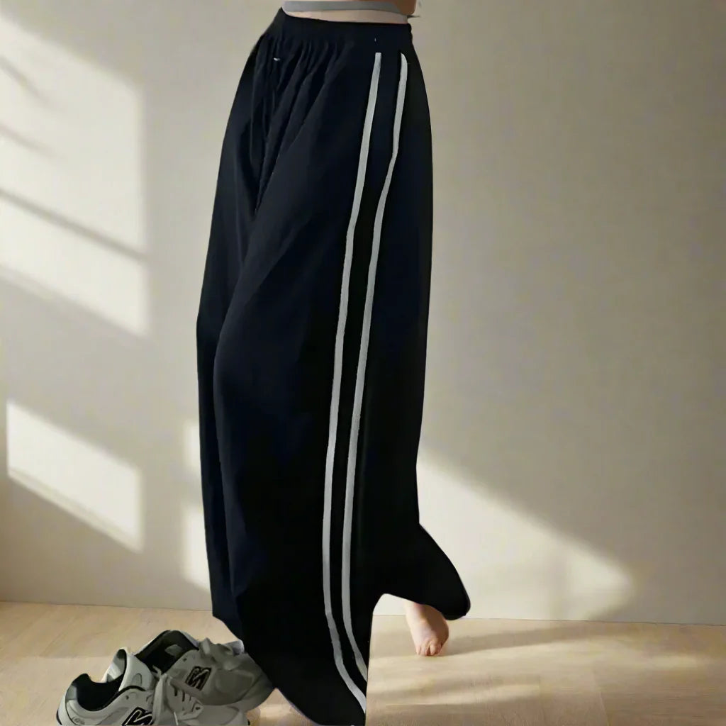 Rosenheim | Dame Oversized Cargo Bukser | Marineblå