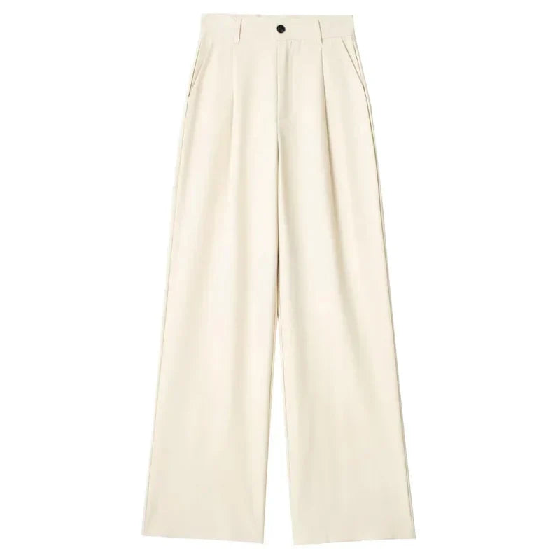 München | Kvinder Oversized Buksedragtbukser | Beige