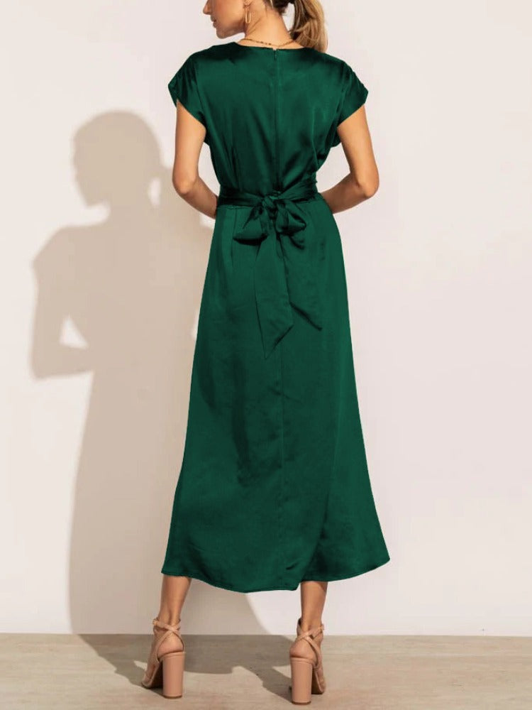 Sofia - Elegant Kjole Med Flot Drapering Til En Sofistikeret Stil