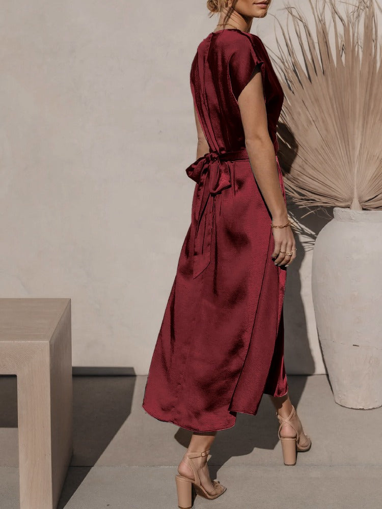 Sofia - Elegant Kjole Med Flot Drapering Til En Sofistikeret Stil