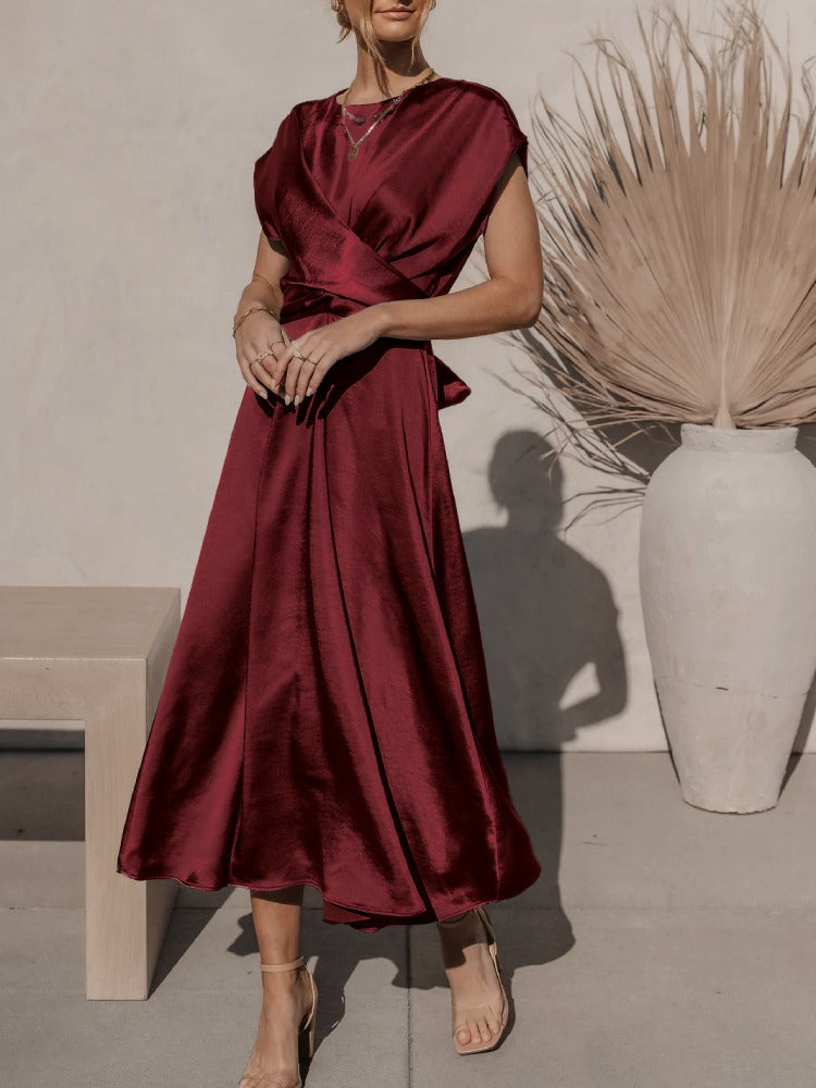 Sofia - Elegant Kjole Med Flot Drapering Til En Sofistikeret Stil