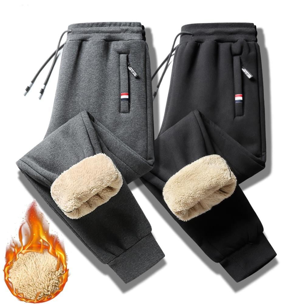 Perfekt pasform og afslappet look med vinter joggingbukser.