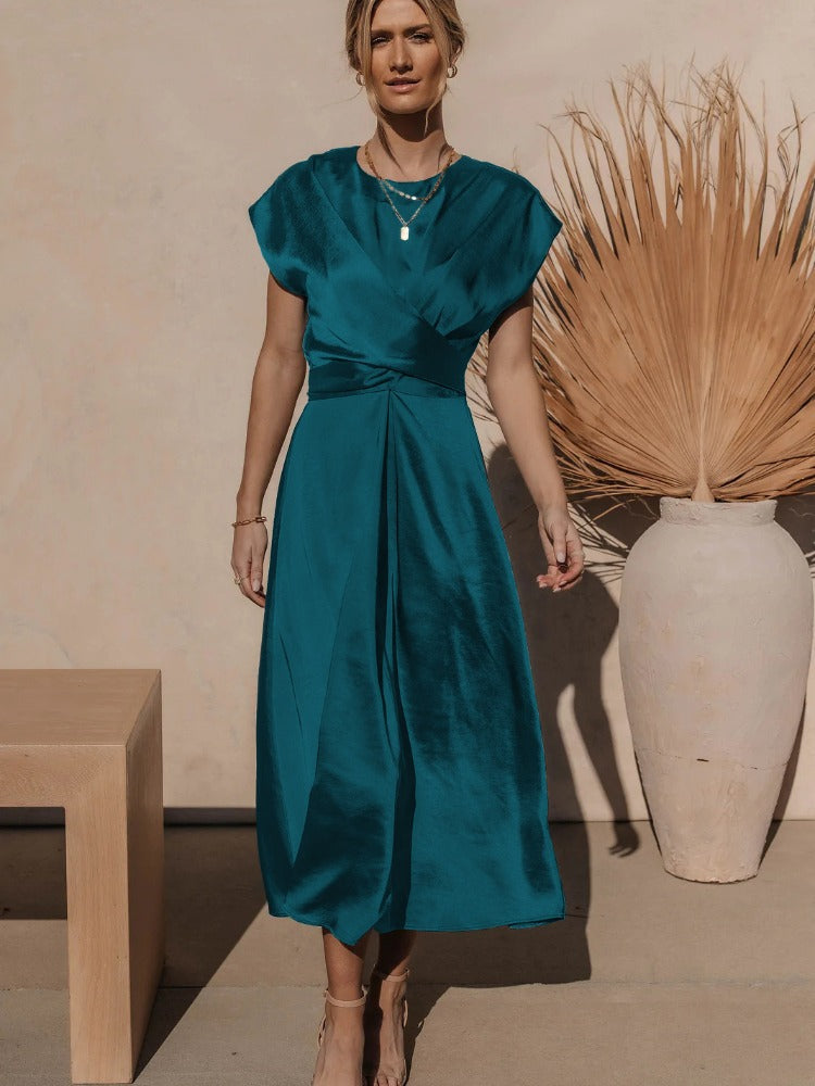 Sofia - Elegant Kjole Med Flot Drapering Til En Sofistikeret Stil