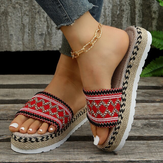 Mia - Ortopædiske boheme-sandaler