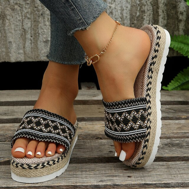 Mia - Ortopædiske boheme-sandaler