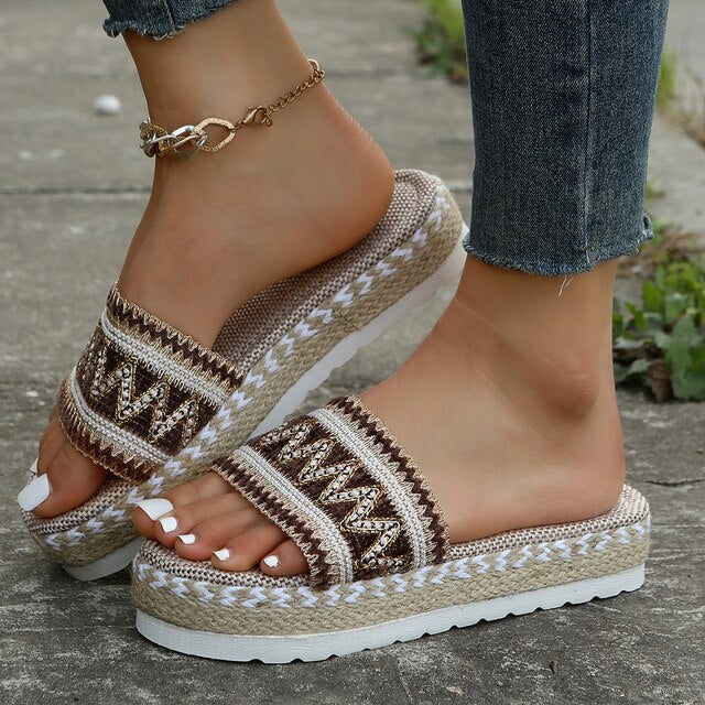 Mia - Ortopædiske boheme-sandaler