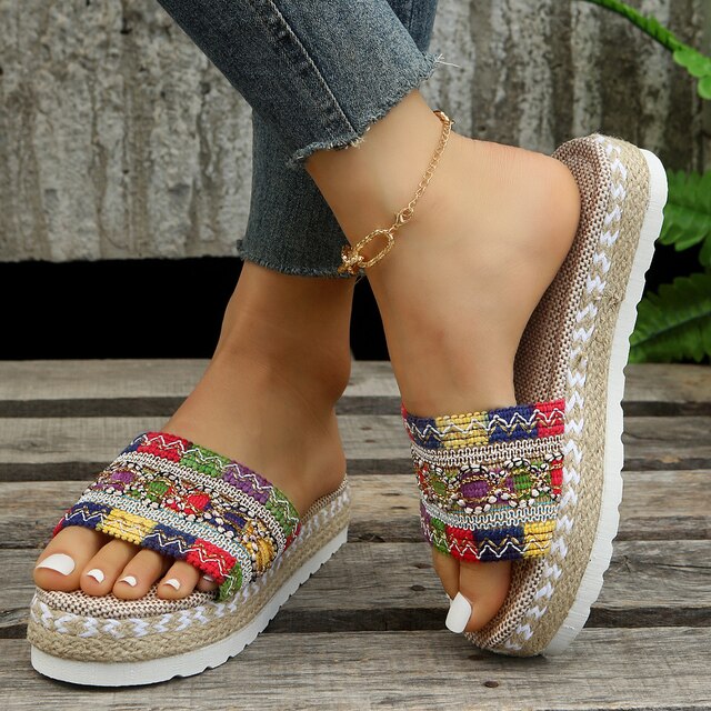 Mia - Ortopædiske boheme-sandaler
