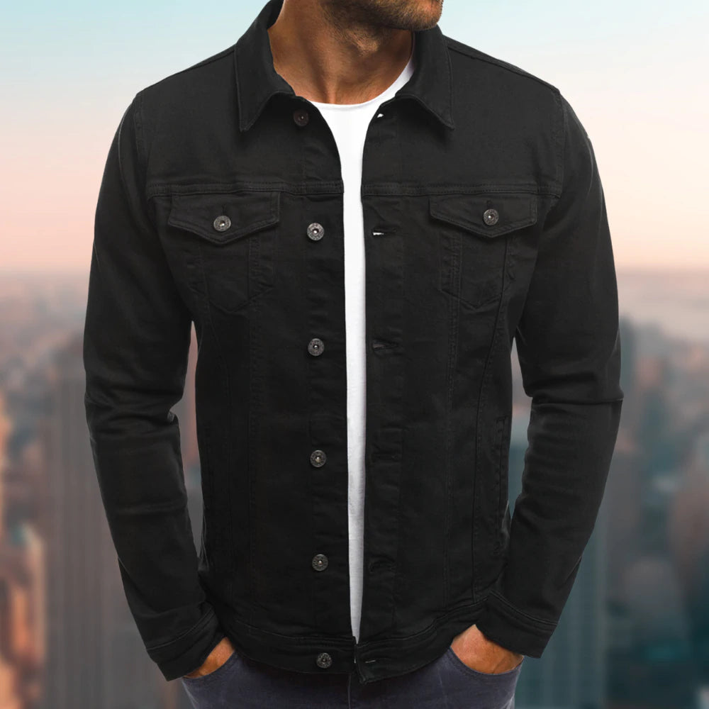 Jon - Den stilfulde og unikke denimjakke