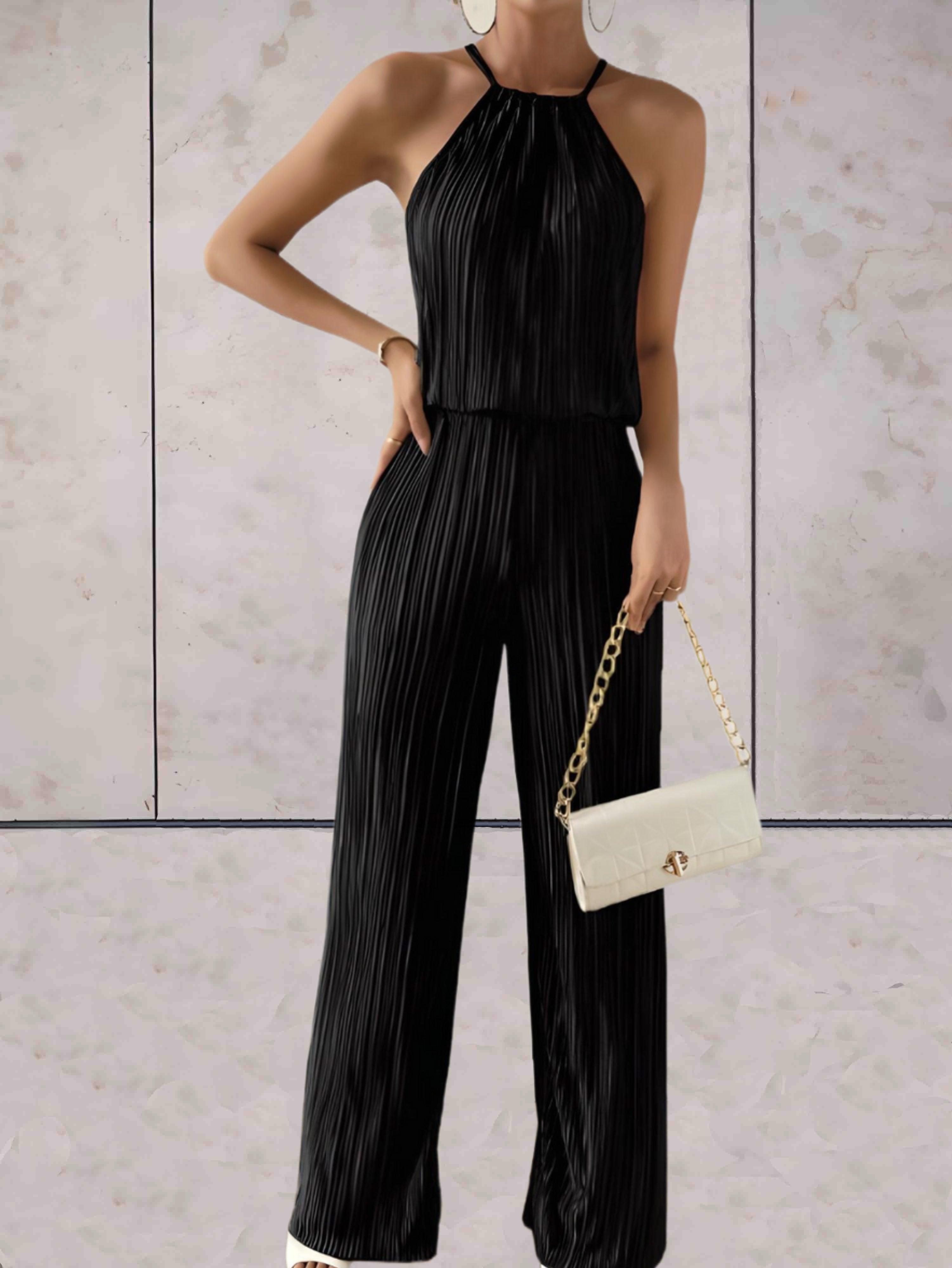 Elena's minimalistiske chic: Todelt sæt med ribbet look