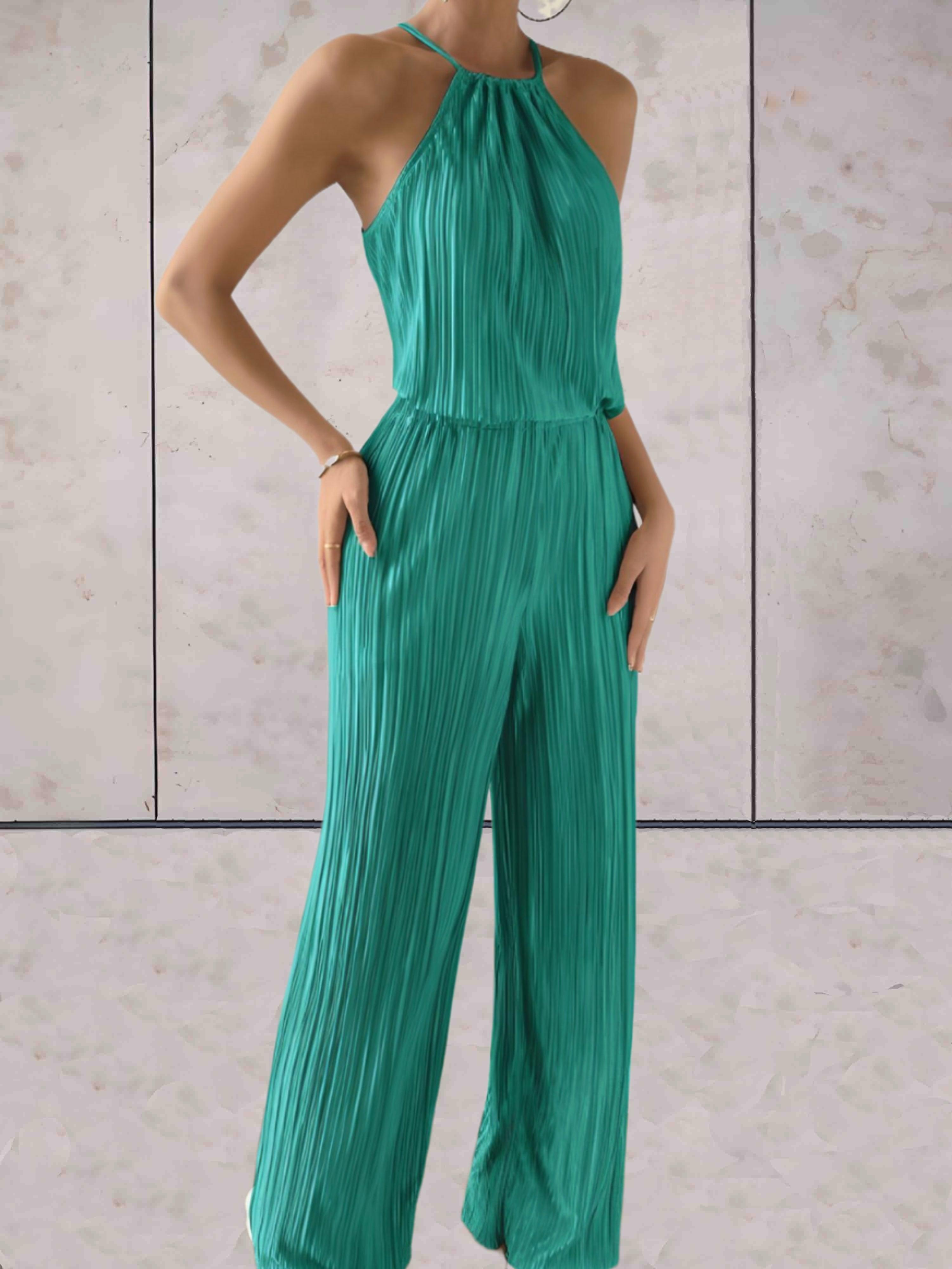 Elena's minimalistiske chic: Todelt sæt med ribbet look